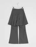 Hika Layered Skirt Pants