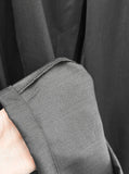 Belt set snap wide pintuck slacks
