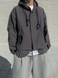 Protrusion Pocket Hood Windbreaker