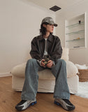 Dep washing card denim pants