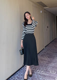 Las N Square Middle Heel