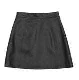 Mini Leather Skirt