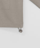 Tan Two Way Wind Jumper