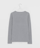Beltary Color Round Long Sleeve Tee