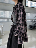 Chilled Cotton Overfit Check Shirt