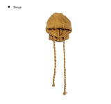Newa Cable Balaclava Hood Knit Hat