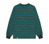 GOTHIC ARCH LOGO STRIPED LS TEE