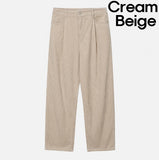 Eric One Tuck Corduroy Wide Pants