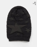 Corem star knit long beanie