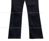 circle bootcut trousers