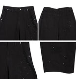 DN Paint Splatter Curved Pants