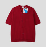 Museum Semi Over Short Sleeve Cardigan