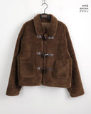 Shitao Mustang Collar Duffle Short Coat