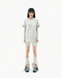 Double Sleeves Raglan T-shirt