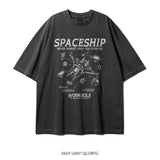 Spaceship Pigment Short Sleeve T-shirt