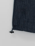 [unisex] Menteki Summer Banding Raw Denim Wide Pants