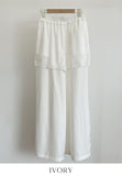 Bena Linen Sleeveless Banding Pants Set