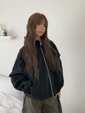 Leme Overfit Hood Cotton Jacket Jumper