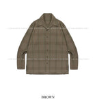Wider check classic shirt
