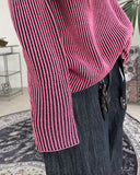Lenid Two-Tone Knit