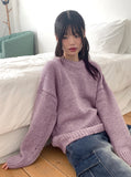 Centom Bokashi Round Long Sleeve Knit
