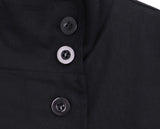 Mihyu High-neck Button Vest