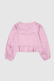 Mori satin blouse