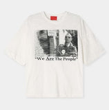 People Photo Graphic Short Sleeve T-shirt