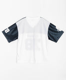 [unisex] Papon Sporty Glossy V-neck Short Sleeve Tee
