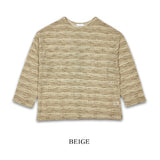 Bijin cube linen knit