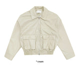SQUARE POCKET LEATHER JP