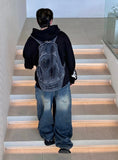 Lang Balloon Antique Amekaji Denim Pants