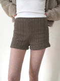 [Fleece-lined] Suita Ribbed Short Knit Pants