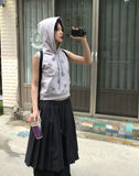 RUSTLE PLEATS SK/WIDE PT
