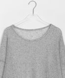 [BAONHAUS] Arondeu Linen Round Long Sleeve Tee