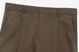 Cherny one tuck wide slacks