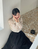 Rode Pleated Long Skirt