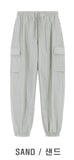 Nylon Cargo Jogger Pants