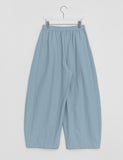 Kikot Nylon Banding Balloon Wide Pants