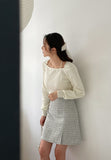 Candy Halter Round Knit