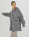 [AG] Huge Check Hoodie Shirt