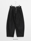 Promeld Raw Denim Balloon Wide Pants
