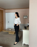 Finish Semi-Bootcut Slacks Pants