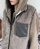 Dus Mohair Leather Vest