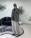 Bains Oxford Curved Pants