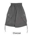 Lot Eyelet Cargo Bermuda Pants