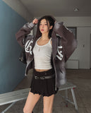 Bark Dirty Spray Two Way Hooded Zip-Up