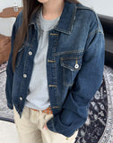 Bedin Crop Denim Jacket