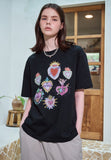 DTP Folk Hearts Short Sleeve Tee