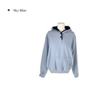 Tiber Button Snap Hood Color Matching Fleece